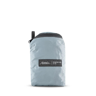 Matador ReFraction™ Packable Duffle in slate blue, packed up view