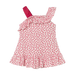 Mayoral Baby Bambula Dress in red print, back view
