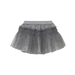 Mayoral Baby Tulle Skirt in lead, flat front view