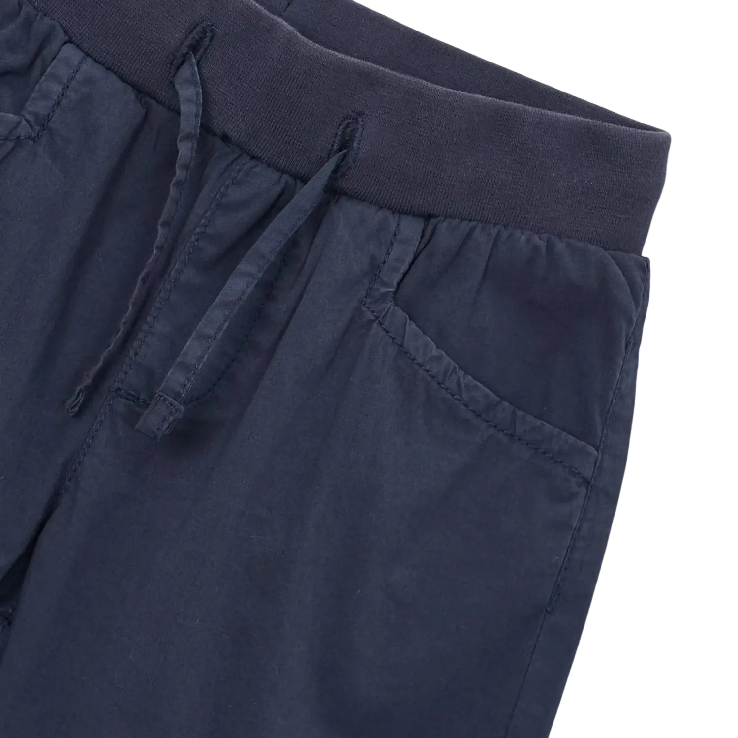 Mayoral Boy's Cargo Pants in navy, front detail view
