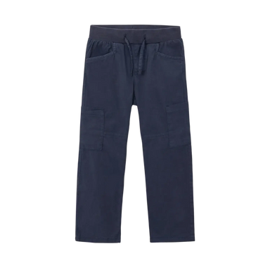 Mayoral Boy's Cargo Pants in navy, front view