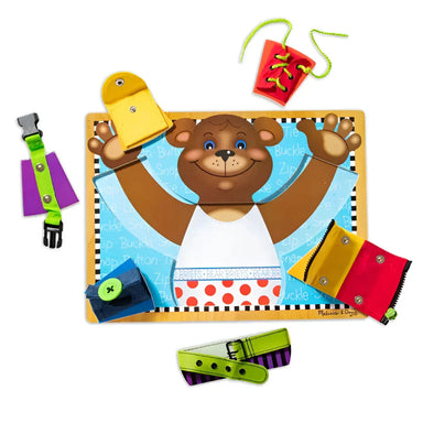 Melissa & Doug Basic Skills Puzzle Board, contents