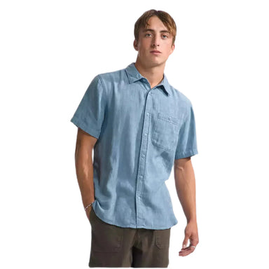 The North Face Men's Loghill Jacquard Shirt Model Front
