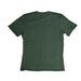 bearcub outfitters mens performance tech short sleeve in heather duck green back flat view