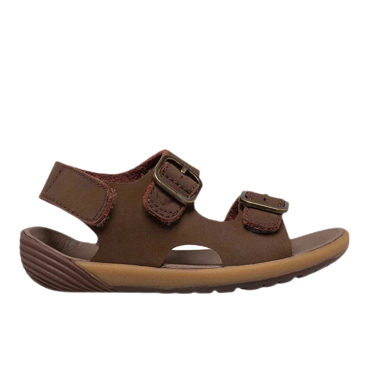 Merrell K's Bare Steps® Sandal, Brown, side view 