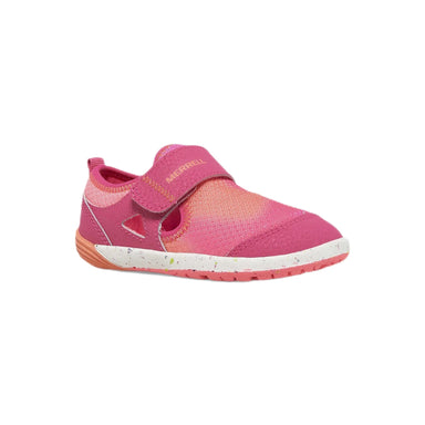 Merrell K's Bare Steps® H2O Sneaker, Pink Orange, front and side view 
