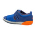 Merrell K's Bare Steps® H2O Sneaker, Blue Orange, side view 