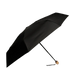Original Duckhead Ultra Compact Mini Umbrella in black, open view