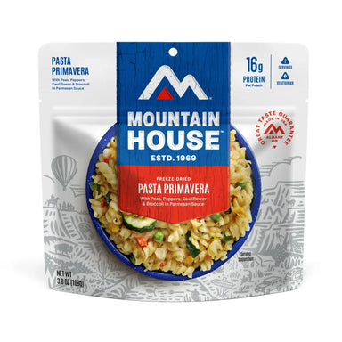 Mountain House Freeze Dried Pasta Primavera Pouch, front view