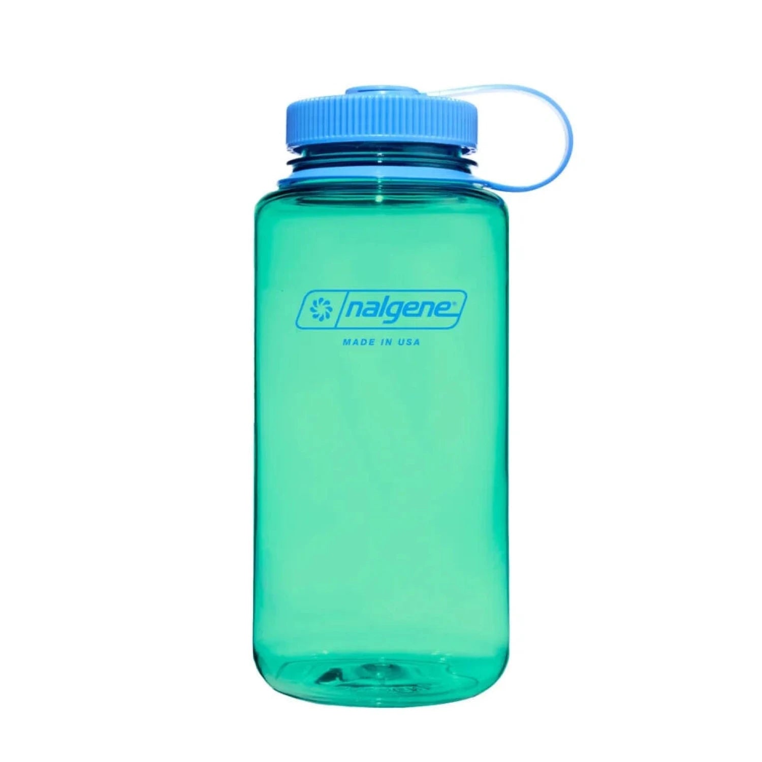 Nalgene Wide Mouth Sustain Water Bottle 32oz in pastel green, front