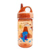 Nalgene Kid's Grip N Gulp 12oz Water Bottle in orange dino volcano