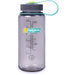 Nalgene 16oz Wide Mouth Sustain Water Bottle shown in the Aubergine color.