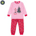 nano girls holiday pajamas set front flat view