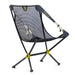 NEMO Moonlite™ Reclining Camp Chair in black pearl, front view