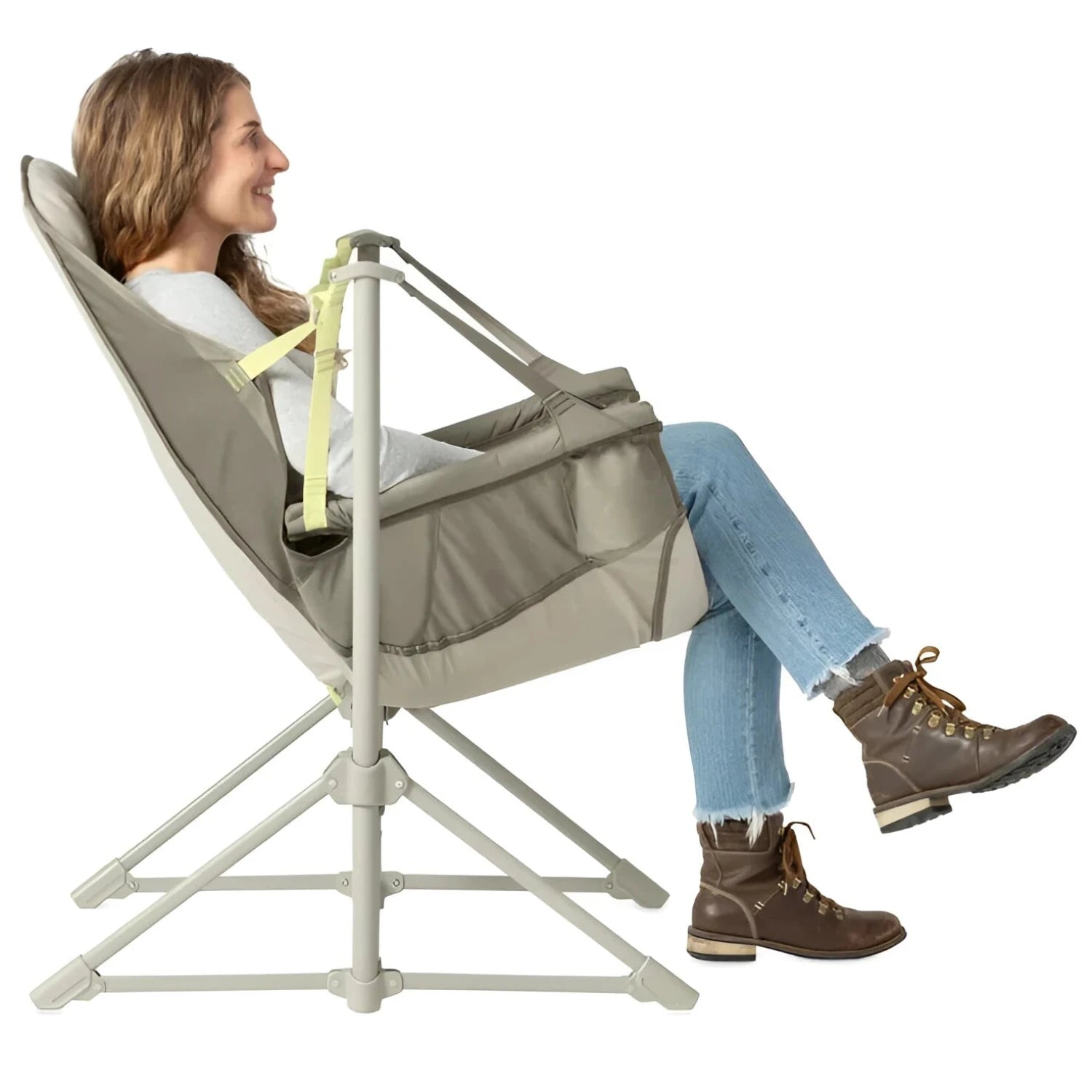 NEMO Stargaze™ EVO-X Folding Reclining Camp Chair, model side view