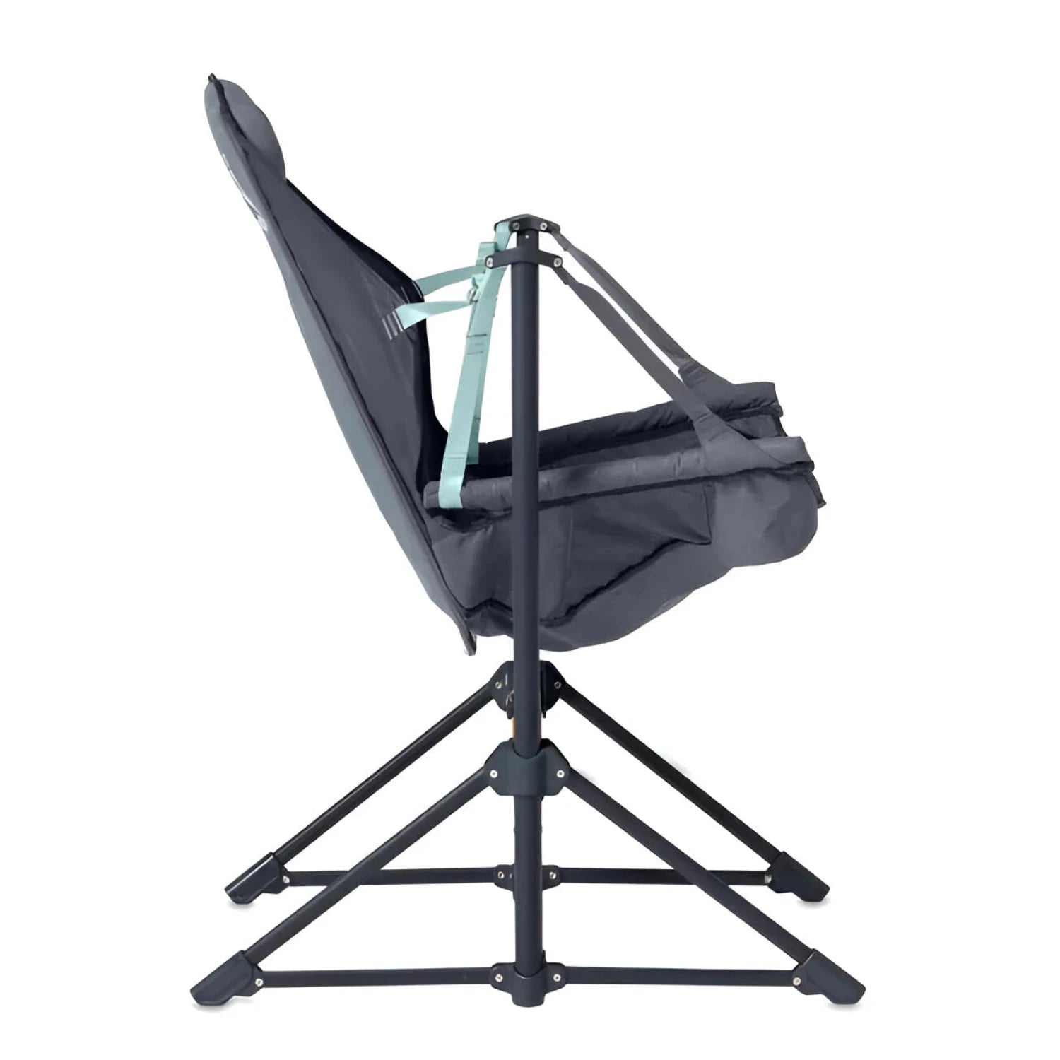 NEMO Stargaze™ EVO-X Folding Reclining Camp Chair in ombre blue, side view