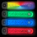 NiteIze NiteDog® Rechargeable LED Collar Cover in disco, color examples