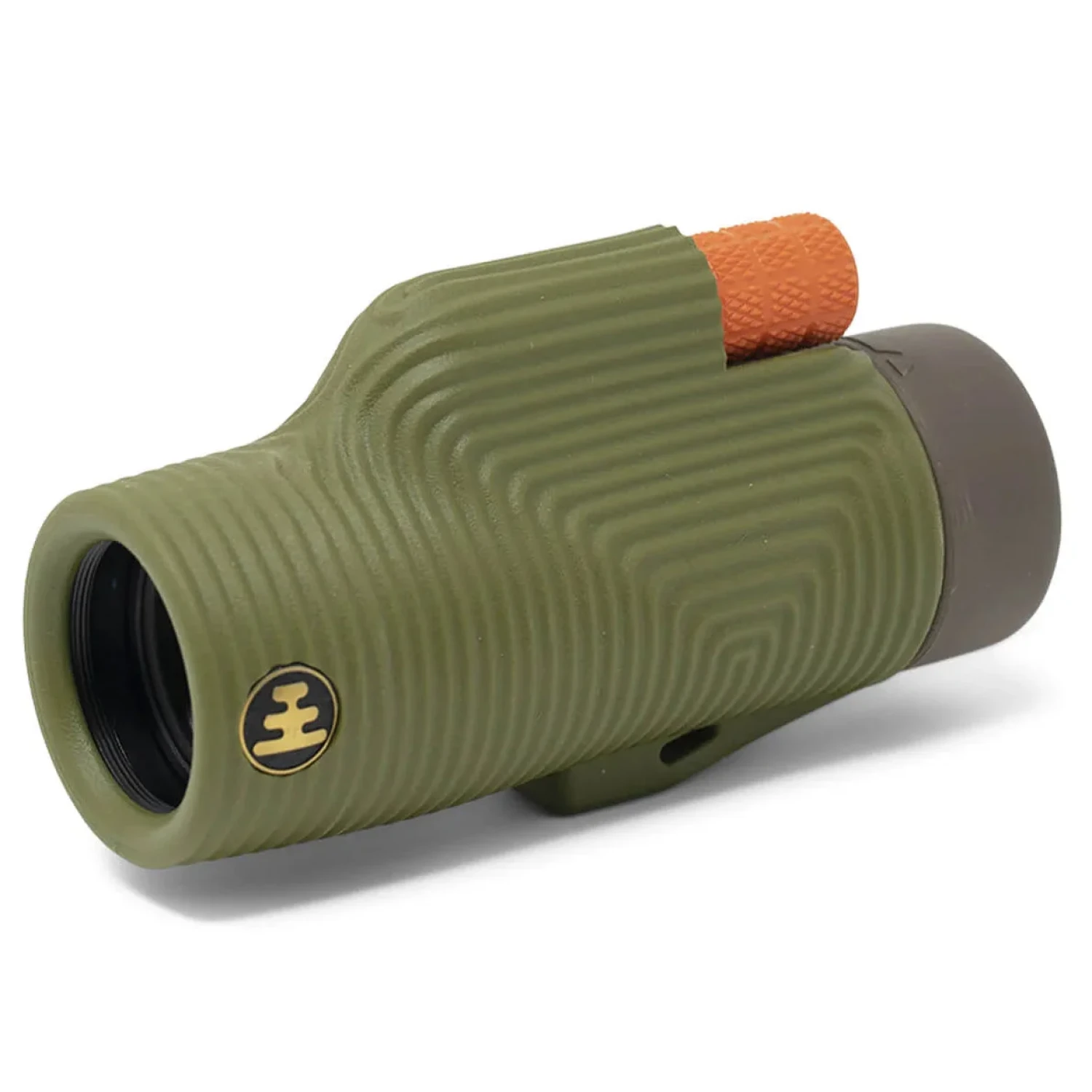 NOCS Zoom Tube 8x32 in juniper green, front angled view