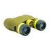 Nocs Standard Issue 10x25 Waterproof Binoculars, Olive Green, front and side view 
