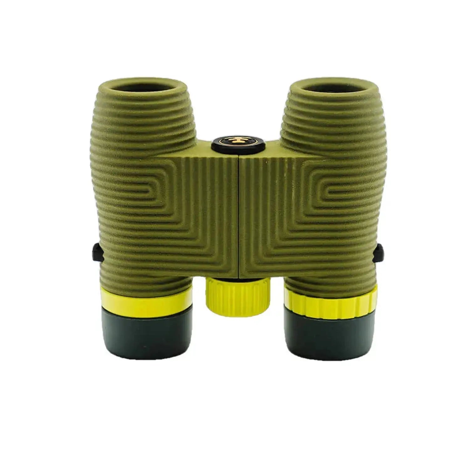 Nocs Standard Issue 10x25 Waterproof Binoculars, Olive Green, top view 