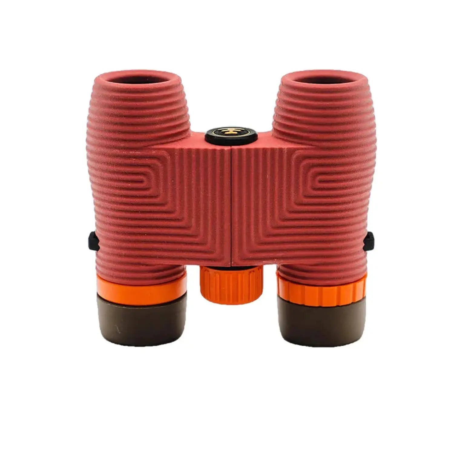 Nocs Standard Issue 10x25 Waterproof Binoculars, Manzanita Red, top view 