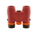 Nocs Standard Issue 10x25 Waterproof Binoculars, Manzanita Red, top view 
