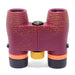 NOCS Standard Issue 8x25 Waterproof Binoculars in golden hour pink limited edition, top view