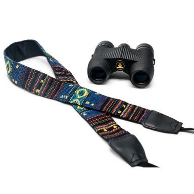 NOCS Woven Tapestry Strap in midnight with binoculars