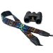 NOCS Woven Tapestry Strap in midnight with binoculars