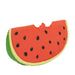 Oli & Carol Fruit & Veggie Baby Teether Toy - Wally the Watermelon. Red, green and black colored watermelon teether.