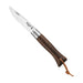 Opinel Néo6 Everyday Carry Folding Knife in black walnut, open