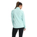 Outdoor Research W's Vigor Grid Fleece Quarter Zip, Calcite, back view on model 