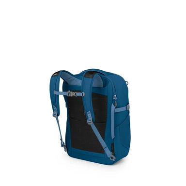 Osprey Daylite™ Carry-On Travel Pack 35 in Nightshift Blue, back and side view 