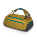 Osprey Daylite™ Duffel 45 in Yellow Tunnel Vision, side and top view 