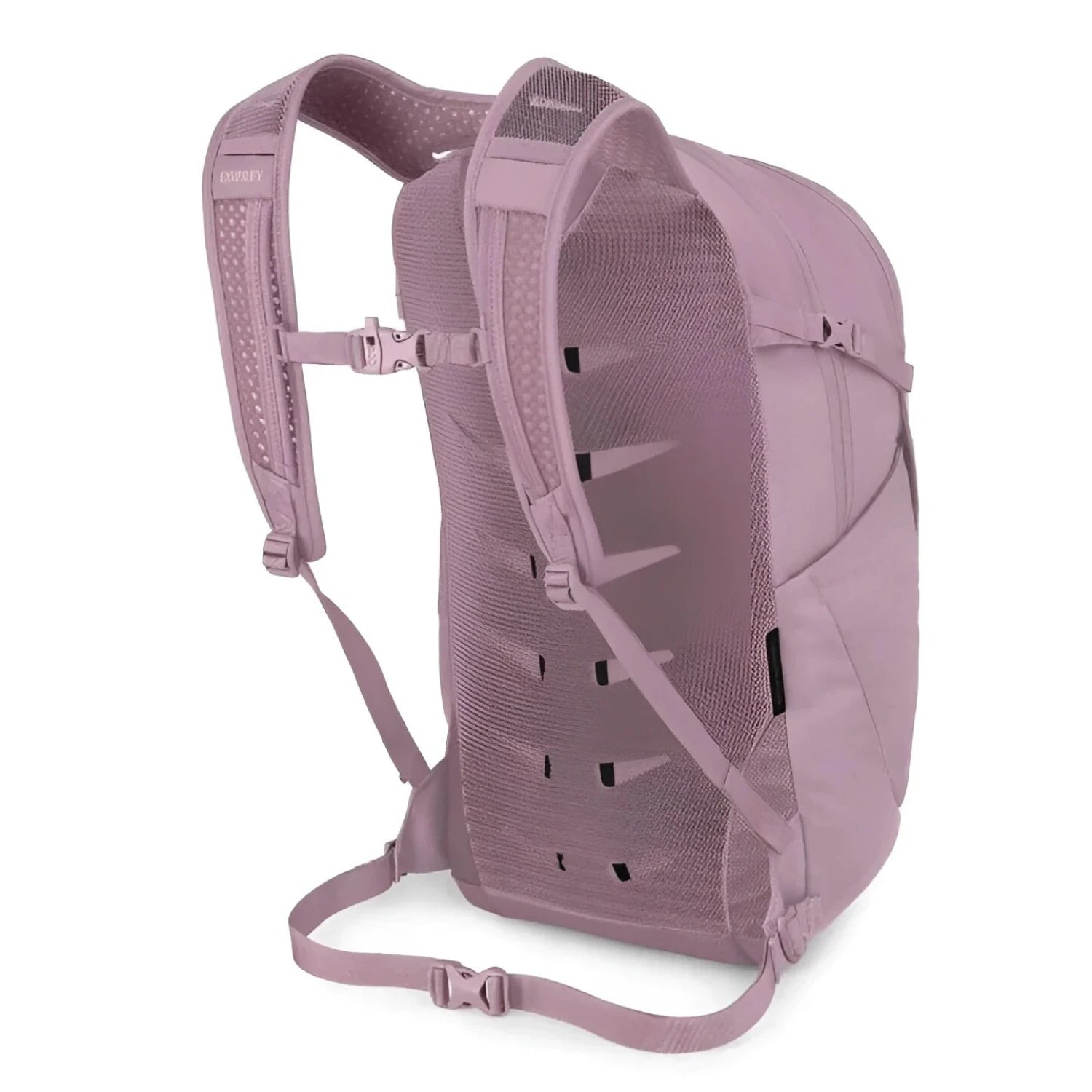 Osprey Daylite Plus 20L in iris pink, back view