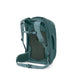 Osprey Fairview™ 55 Travel Pack in cascade blue & torrent blue, back view