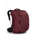 Osprey Fairview™ 55 Travel Pack in zircon red, front view