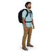 Osprey Farpoint™ 55 Travel Pack in black, on model front view
