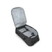 Osprey Farpoint™ 55 Travel Pack in black, unzipped open view