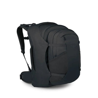Osprey Farpoint™ 55 Travel Pack in black, front view