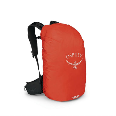 Osprey Hi-Vis Raincover in mars orange, front view