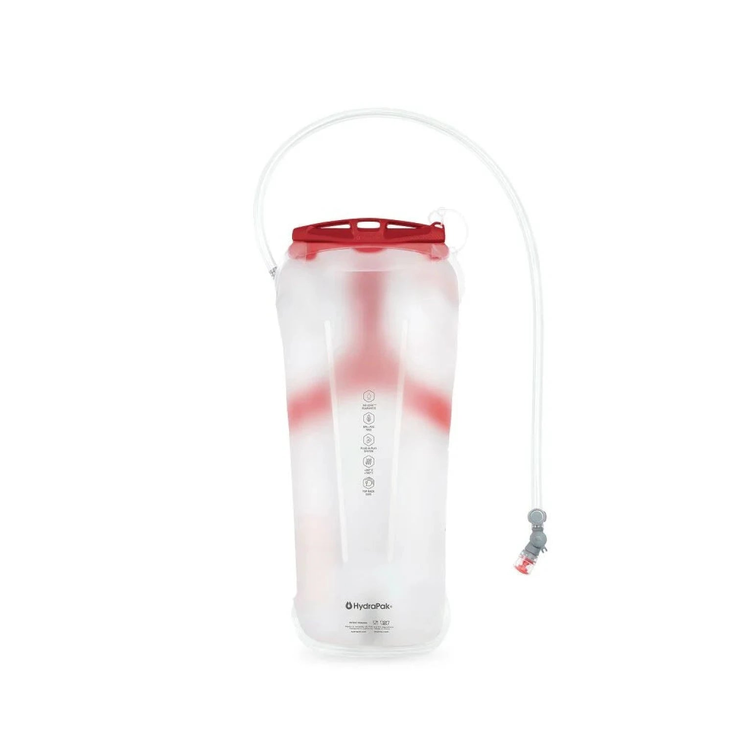 Osprey Hydraulics™ Lt 2.5L Reservoir in red, back view