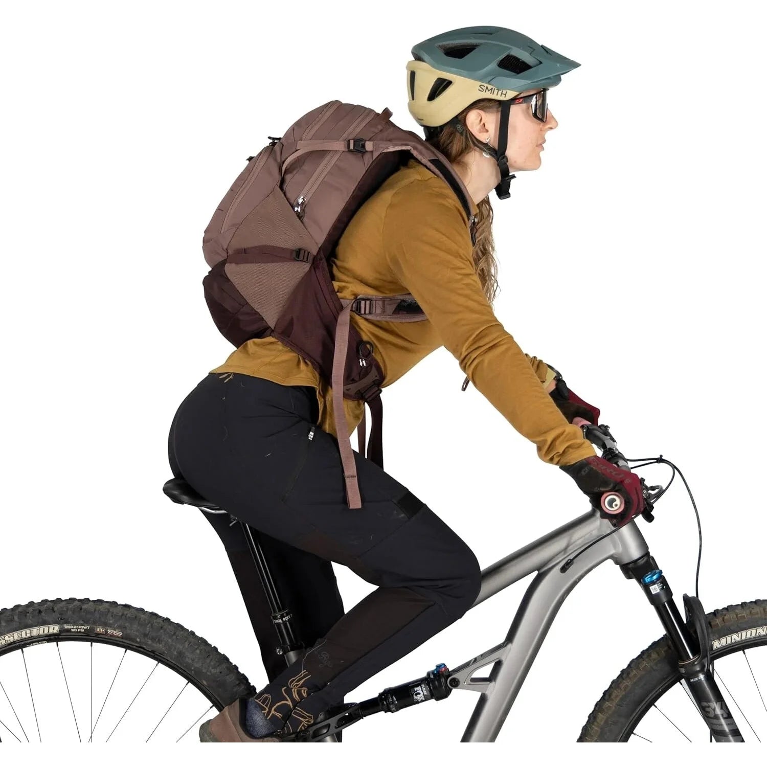 osprey hydration packs for mountain biking Osprey Women's Raven 14 Hydration Pack Deep Fig