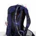 Osprey Raven LT 12 Bike Hydration Pack in Deep Fig Black, view of straw