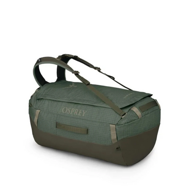 Osprey Transporter™ Duffel 65Lin pine green, side angled view