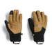 Outdoor Research Men's Flurry Driving Gloves shown in the Black color option.