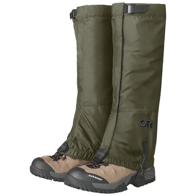 Outdoor Research Bugout Rocky Mountain High Gaiters Fatigue Side View