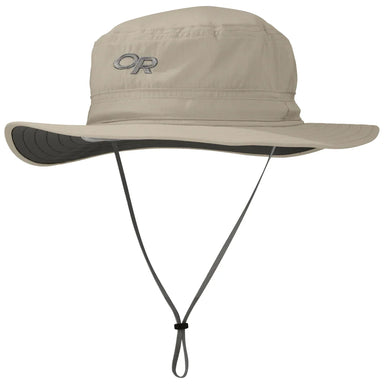 Outdoor Research® Helios Sun Hat shown in the Sand color option. Front view.