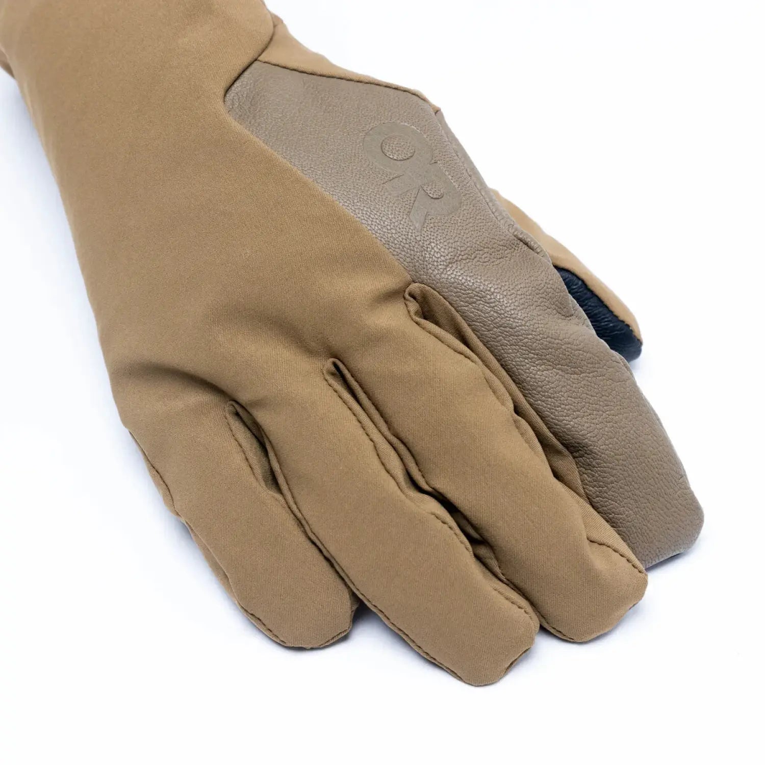 Outdoor Research M's Sureshot Pro Gloves, Coyote, view of fingers