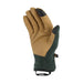 Outdoor Research Men's Flurry Driving Gloves shown in the Grove color option. Side view.